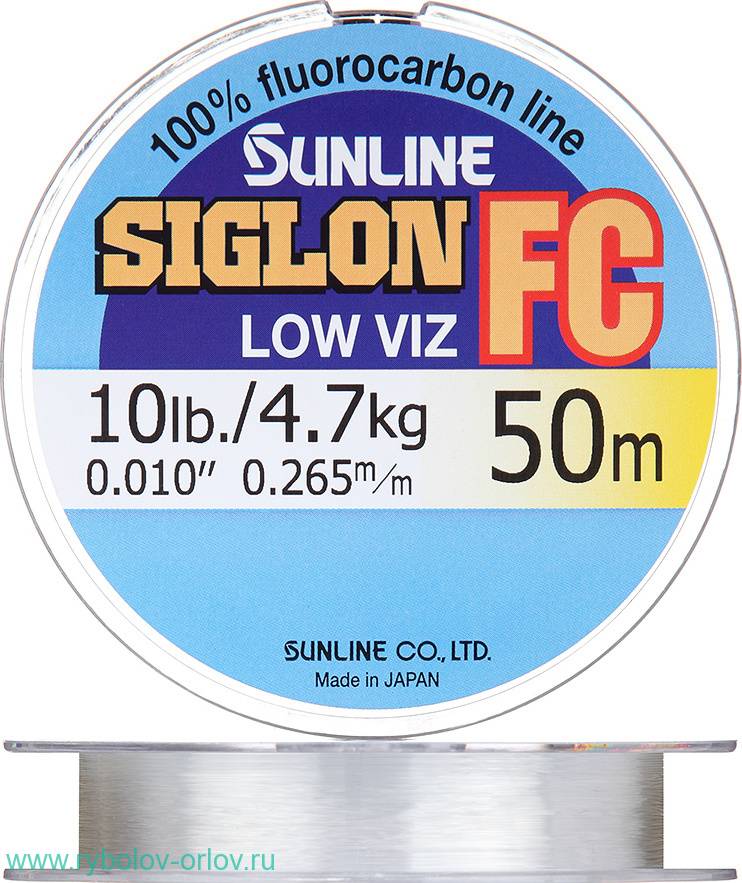 Леска флюорокарбон SUNLINE Siglon FC